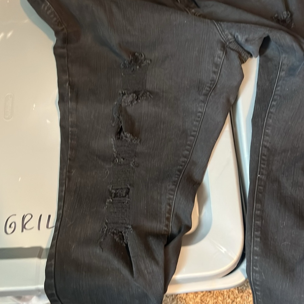 Torrid Sky High Skinny Black Jeans - Picture 11 of 14